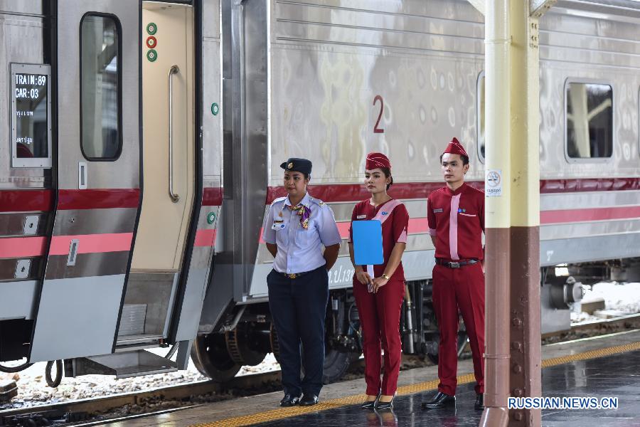 На вокзале Бангкока запущены китайские поезда