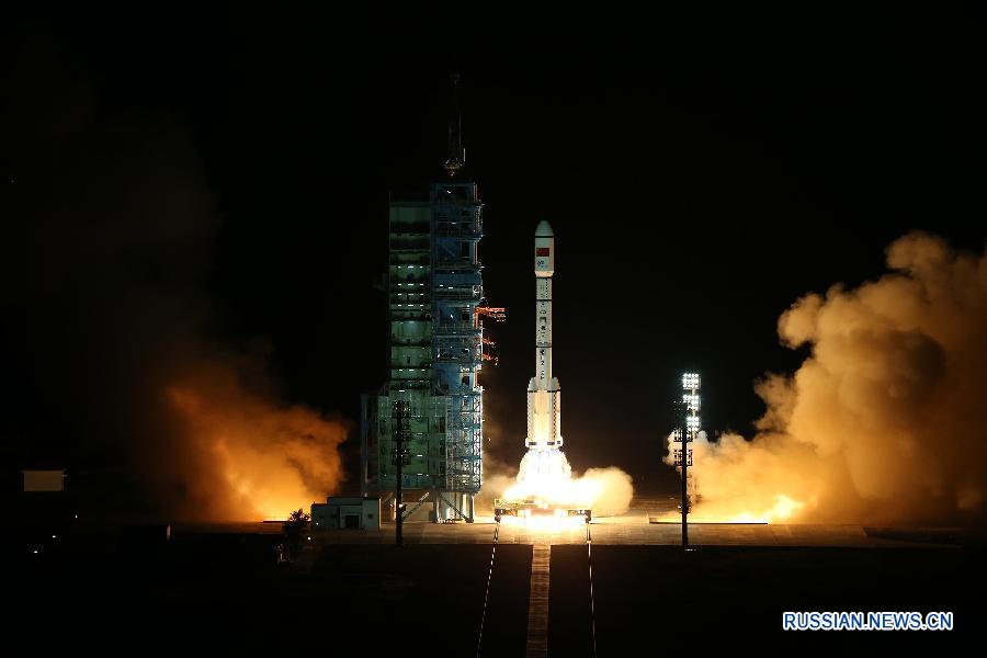 Китай запустил космическую лабораторию "Тяньгун-2" с космодрома Цзюцюань