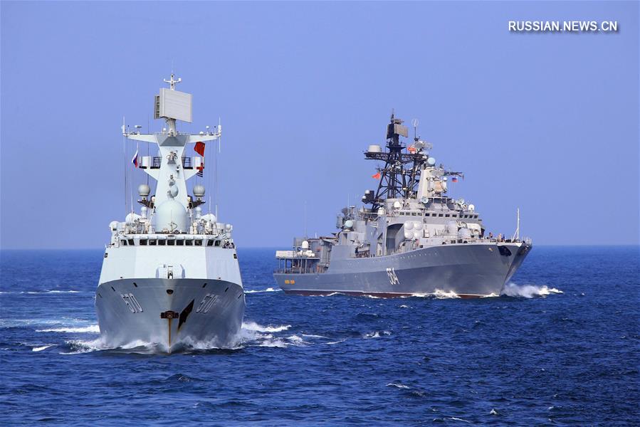 Китайско-российские учения "Морское взаимодействие-2016" вступили в этап совместных действий на море