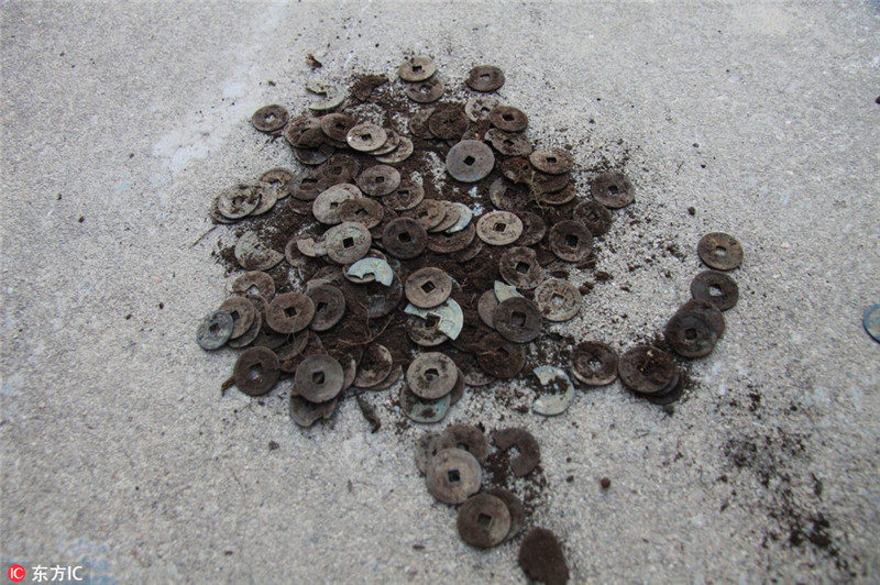 Пять тысяч старинных монет обнаружено в провинции Аньхой