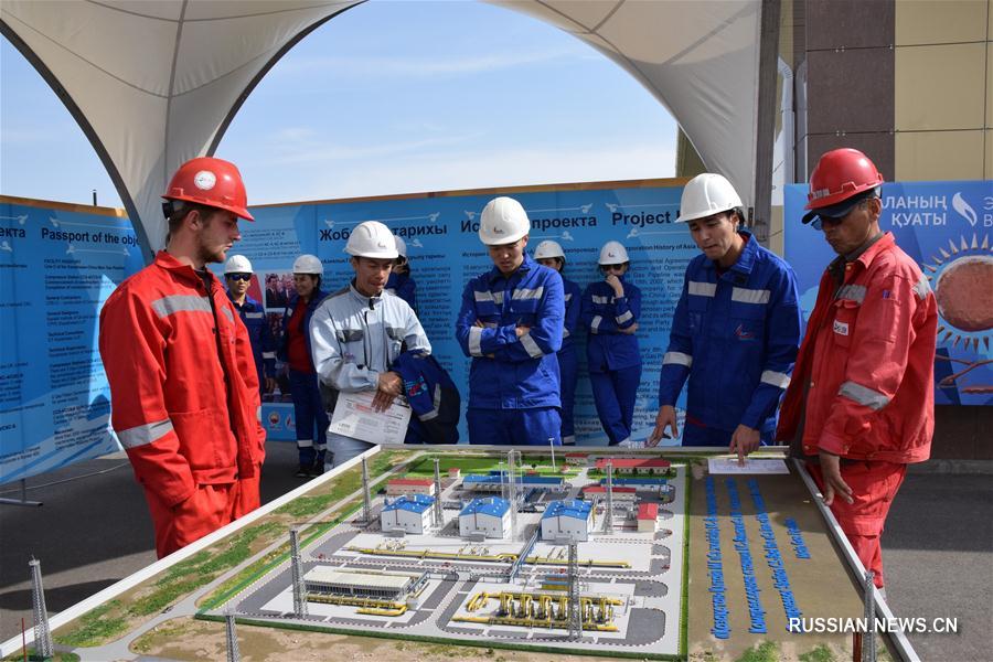 В Казахстане пустили в эксплуатацию две новых компрессорных станции газопровода "Казахстан -- Китай"
