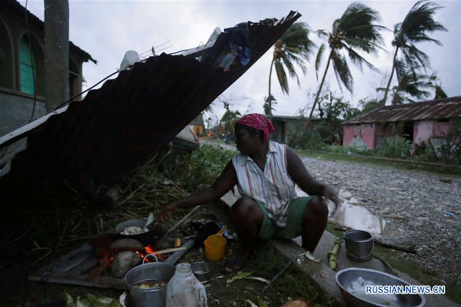 Ураган "Мэттью" обрушился на страны Карибского бассейна