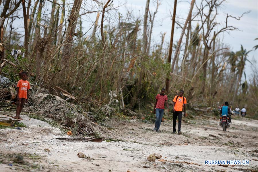 На Гаити погибли как минимум 264 человека в результате урагана "Мэттью"