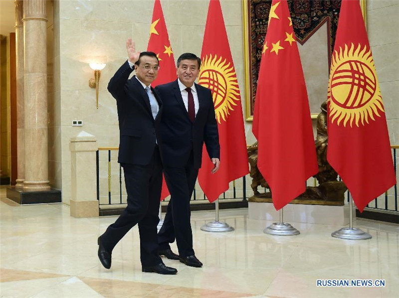 Состоялась беседа между Ли Кэцяном и премьер-министром Кыргызстана