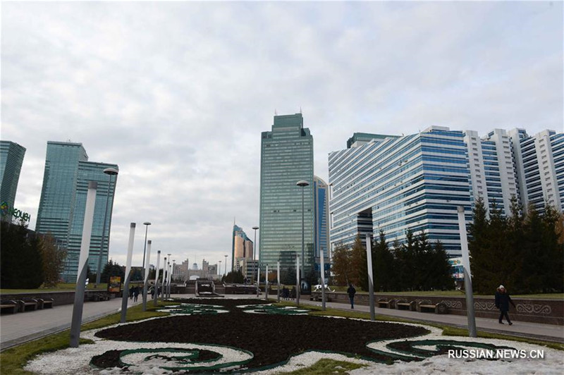 Современный город среди степей -- Астана