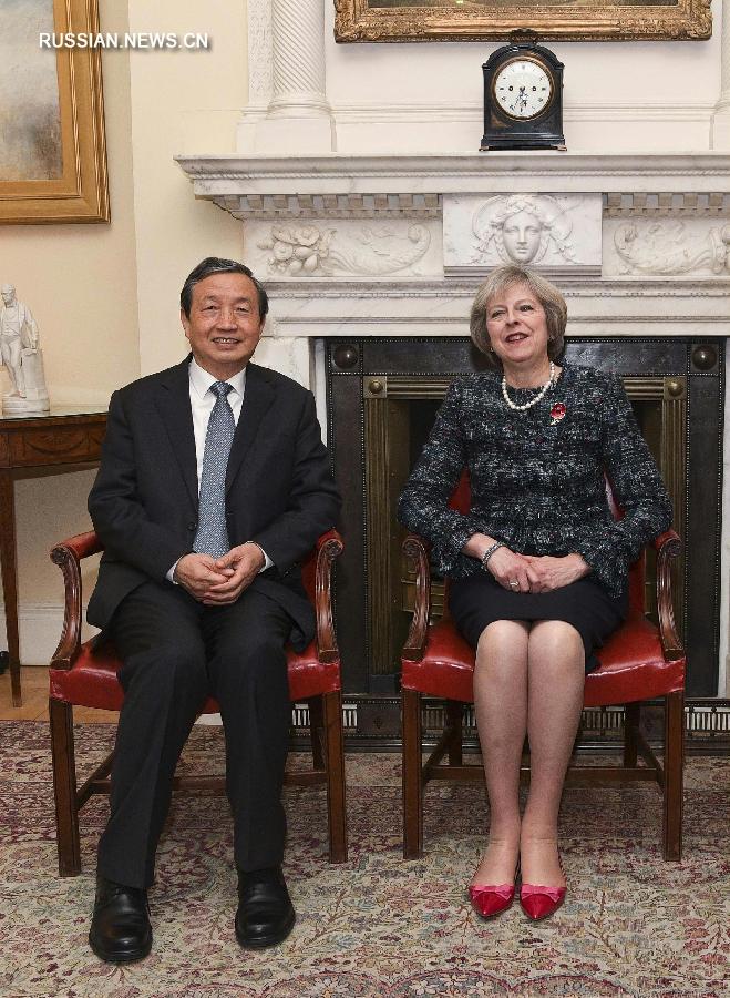 Состоялась встреча Ма Кая с британским премьер-министром