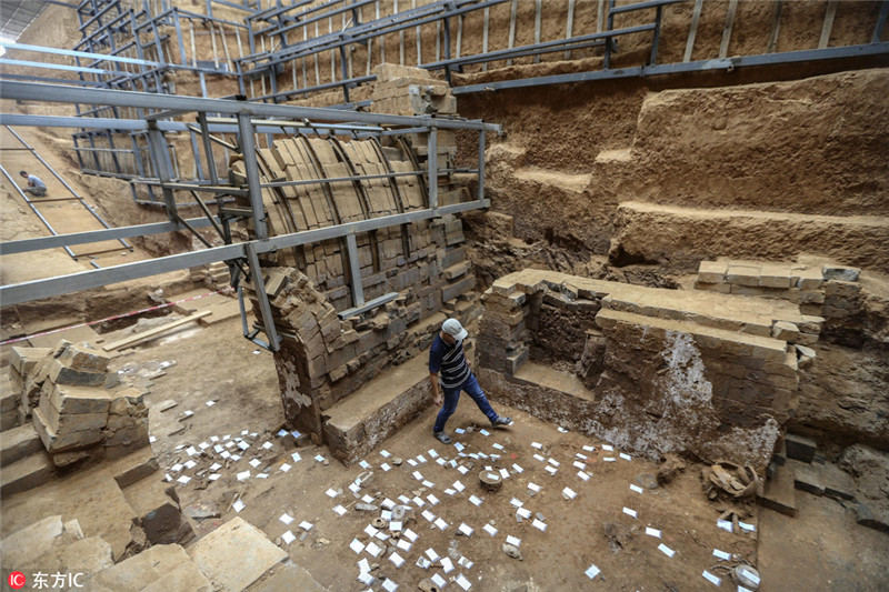В Лояне обнаружена большая гробница династии Вэй