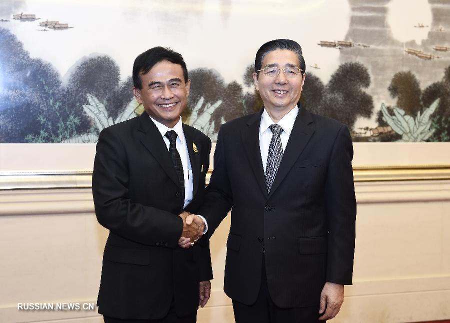 Го Шэнкунь встретился с министром юстиции Таиланда