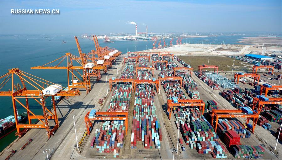 Объем грузооборота порта Циньчжоу побил новый рекорд