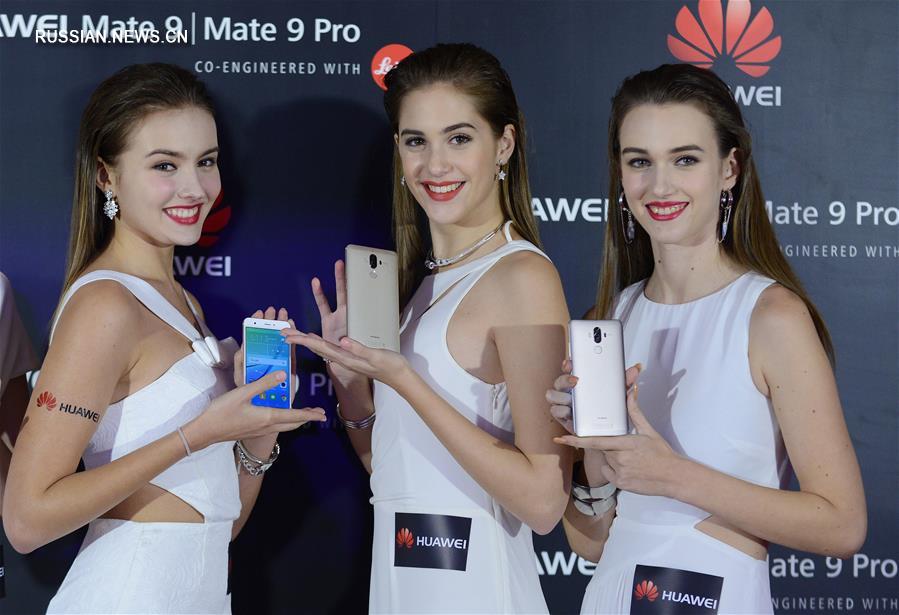 Презентация новых смартфонов Huawei прошла в Сянгане