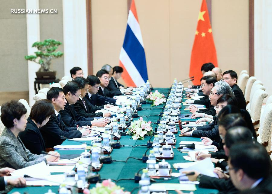 В Пекине состоялось 5-е заседание Совместного комитета Китая и Таиланда по сотрудничеству в области торговли, инвестиций и экономики