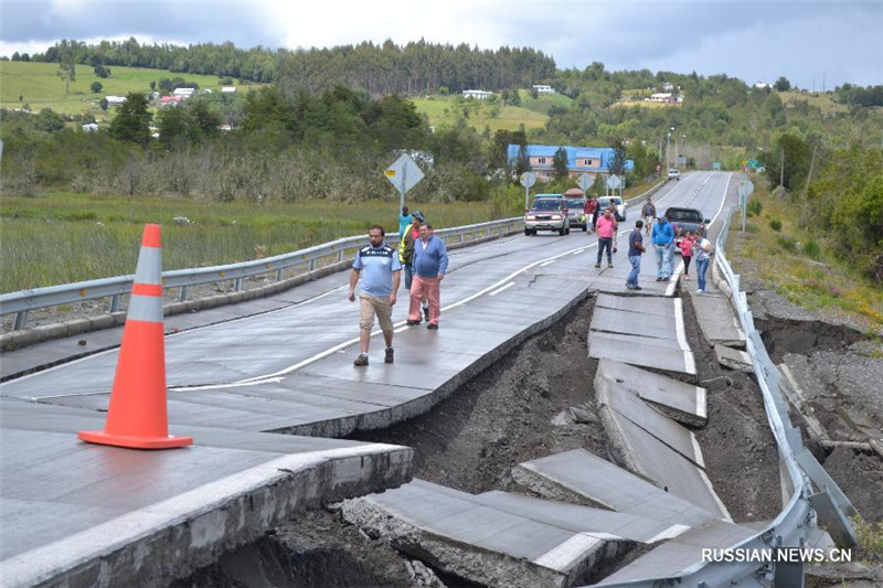 Мощное землетрясение произошло в Чили, информации о погибших нет