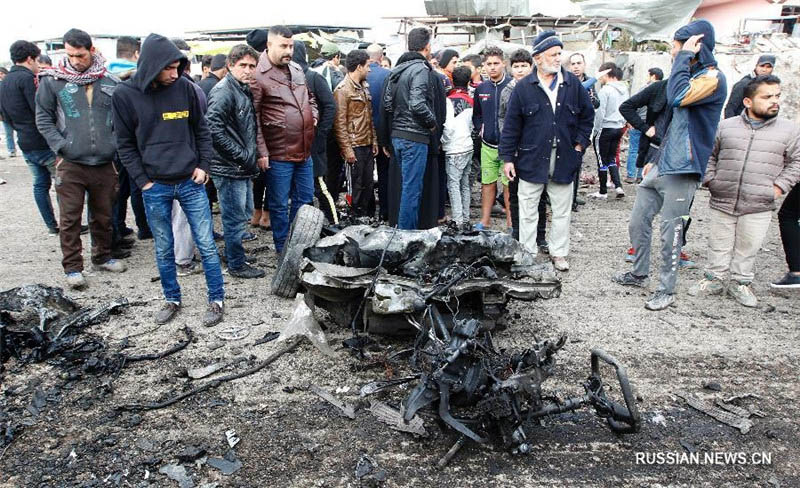 Как минимум 35 человек погибли при взрыве заминированного автомобиля в Багдаде