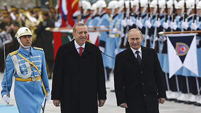 Ситуация в Сирии привела к переменам в отношениях между Турцией, Россией и США