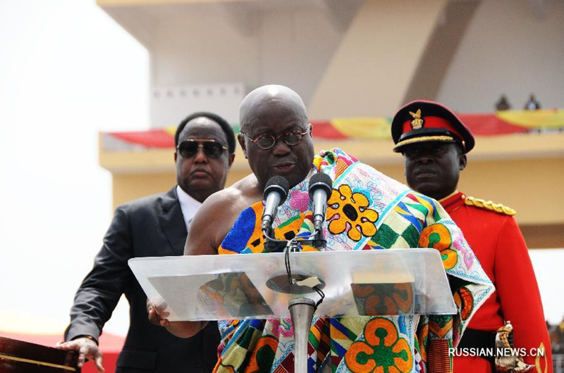 Новый президент Ганы принял присягу