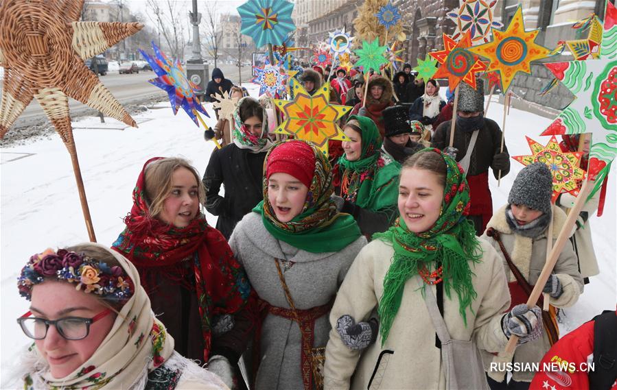 В Украине празднуют Рождество