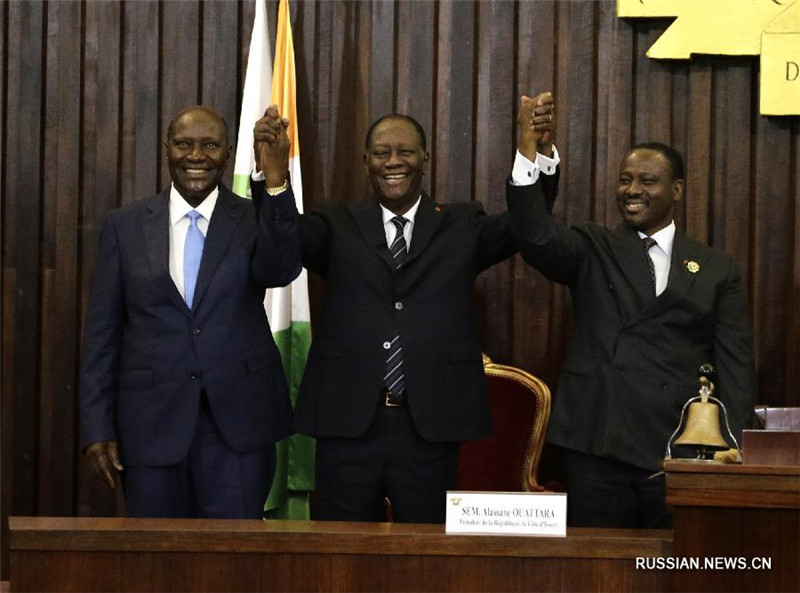 Ушедший в отставку премьер-министр Кот-д'Ивуара Д. К. Дункан назначен вице-президентом страны