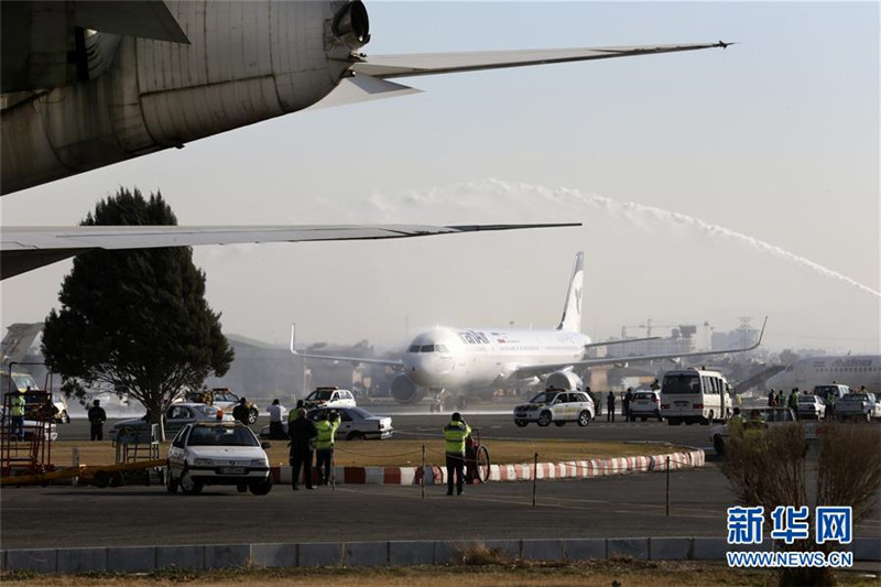 Первый из самолетов по договору между Ираном и Airbus прибыл в Тегеран