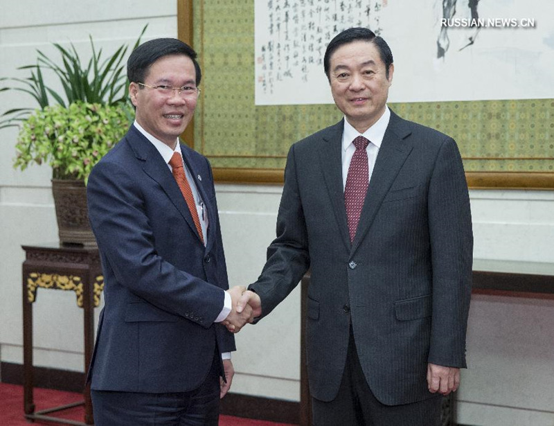 Заведующий отделом пропаганды ЦК КПК встретился с вьетнамским коллегой