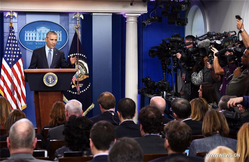 Последняя пресс-конференция Б. Обамы на посту американского президента