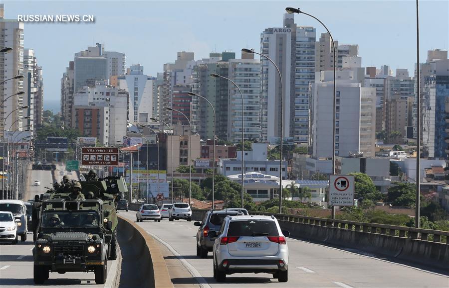 113 человек погибли в результате забастовки полицейских в бразильском штате Эспириту- Санту