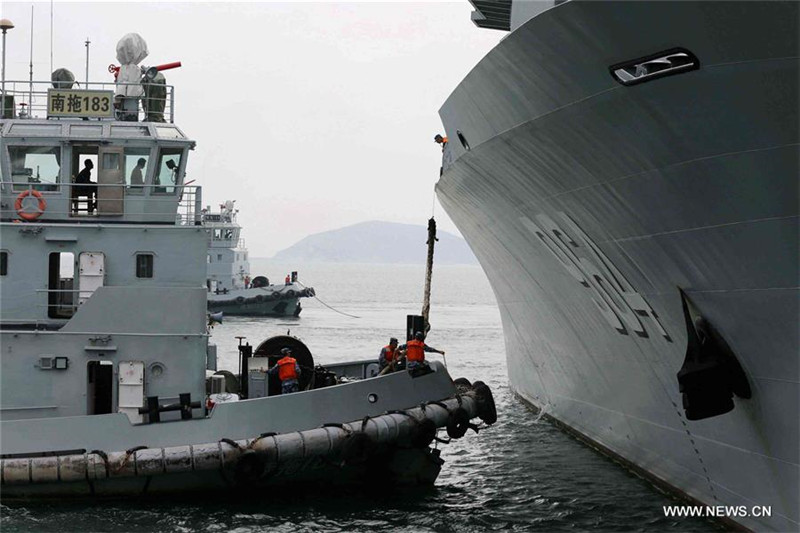 Корабли Наньхайского флота ВМС Китая отправились на учения