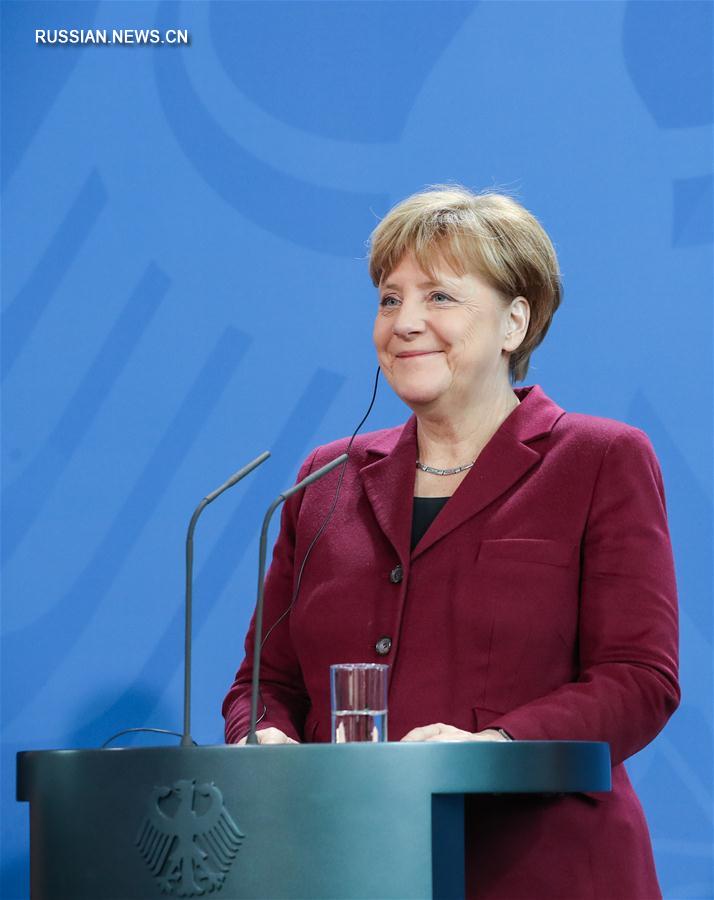 А. Меркель провела встречу с премьер-министром Франции