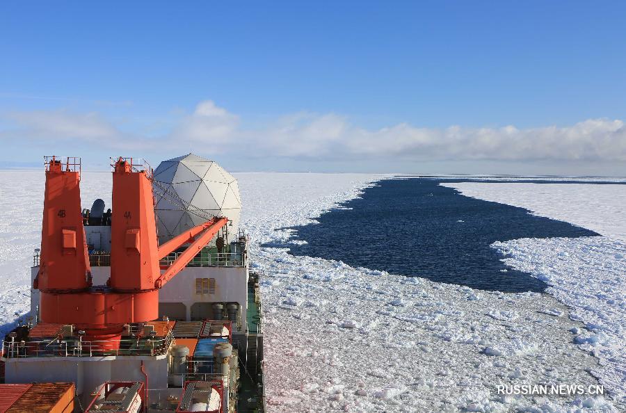 Китайские исследователи завершили задания по выбору оптимальной площадки для 5-й антарктической станции