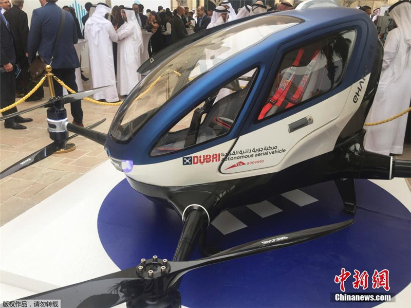 Беспилотный пассажирский самолет китайского производства будет введен в эксплуатацию в Дубае