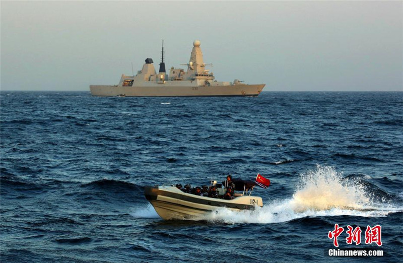 Китайские корабли приняли участие в совместных военно-морских маневрах “АМАН-2017”