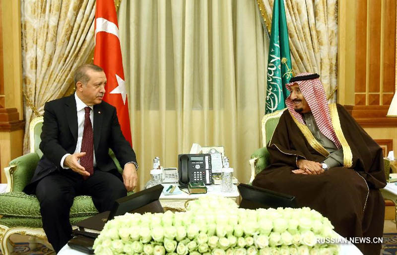 Король Саудовской Аравии и президент Турции обсудили ситуацию на Среднем Востоке