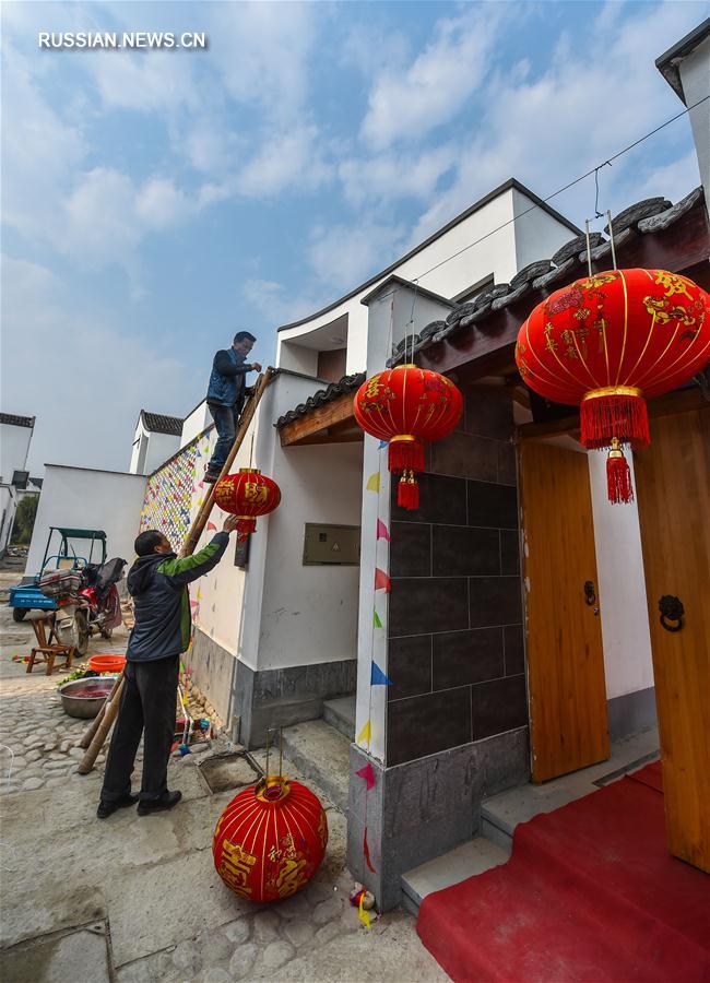 Новые дома украсили деревню в провинции Чжэцзян