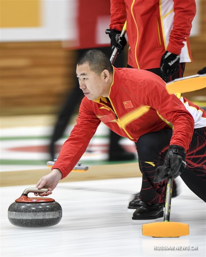 Керлингисты из Казахстана проиграли китайцам в первой встрече состязаний на зимних Азиатских играх