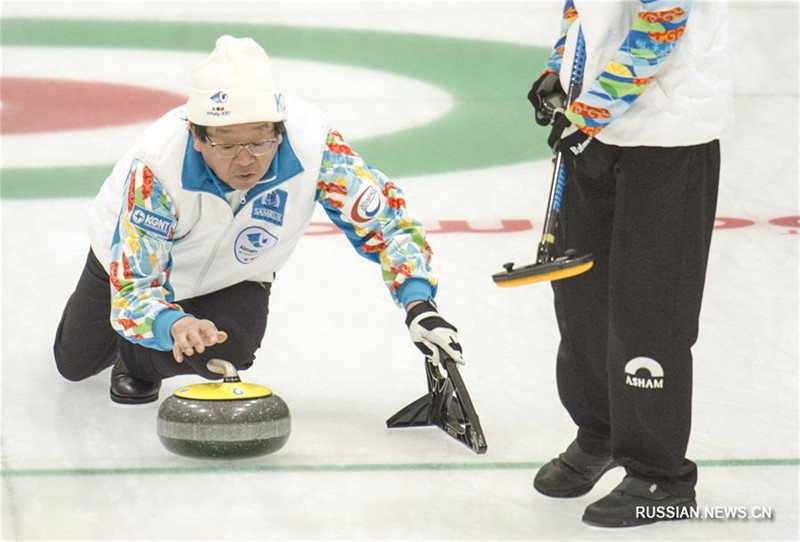 Керлингисты из Казахстана проиграли китайцам в первой встрече состязаний на зимних Азиатских играх