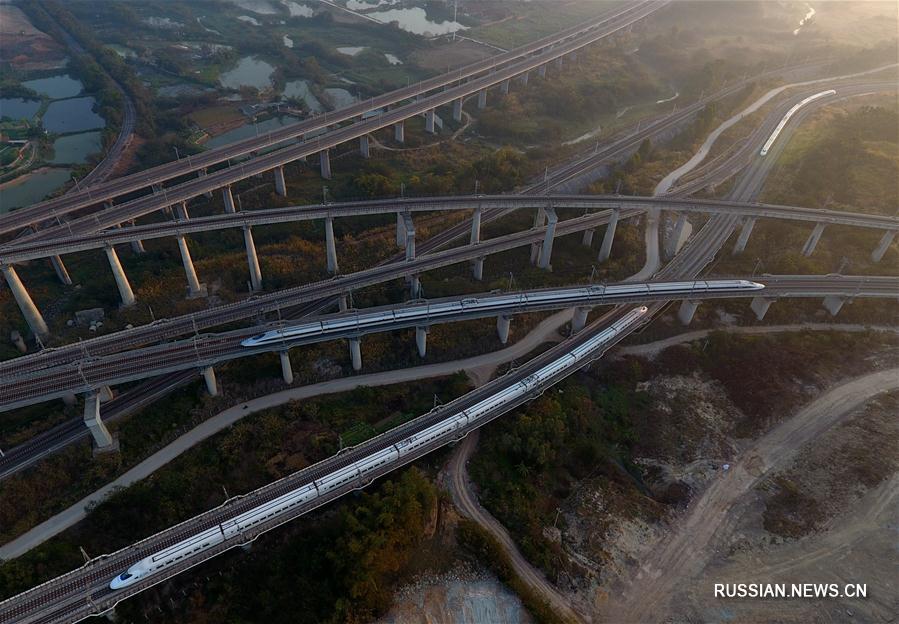 К 2020 году сеть высокоскоростных железных дорог должна связать все города Гуанси-Чжуанского автономного района