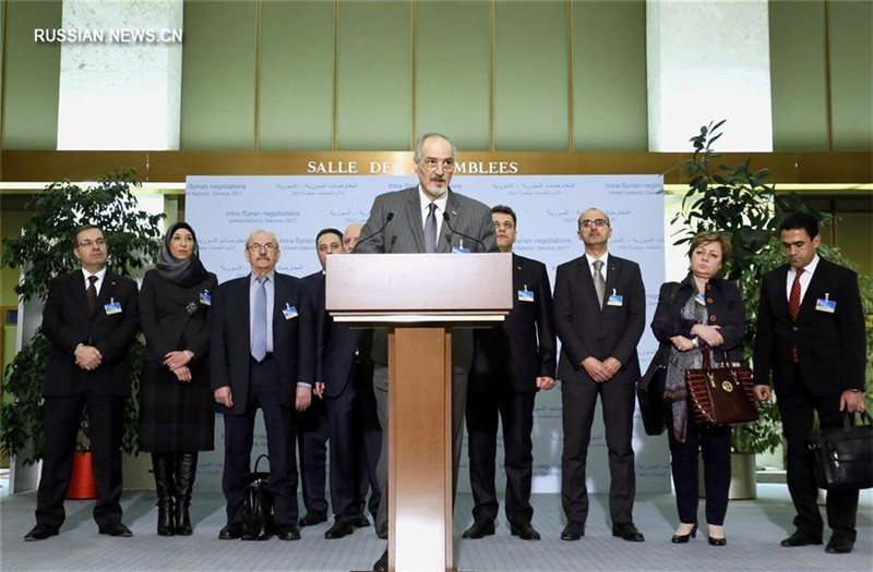 Делегация сирийского правительства требует от представителей оппозиции выразить свою позицию по взрывам в Хомсе