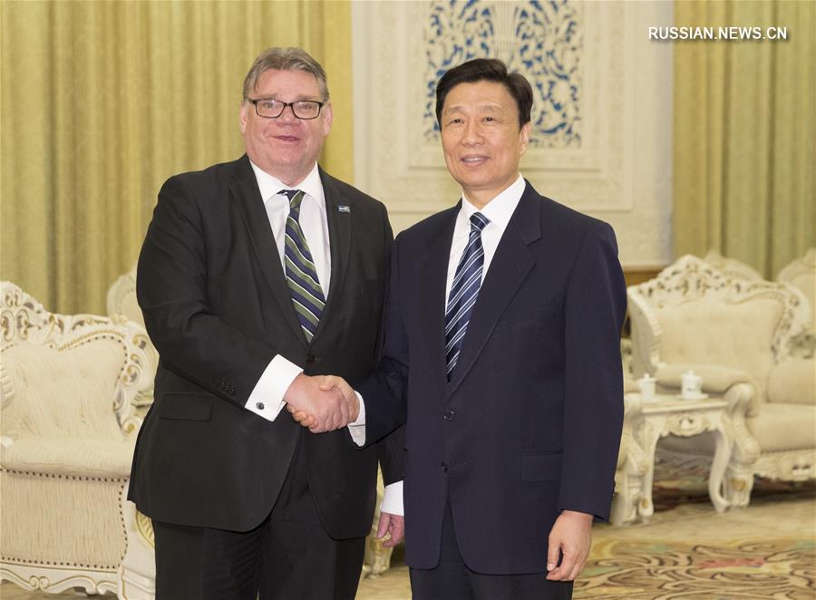 Ли Юаньчао заявил о готовности Китая расширить практическое сотрудничество с Финляндией