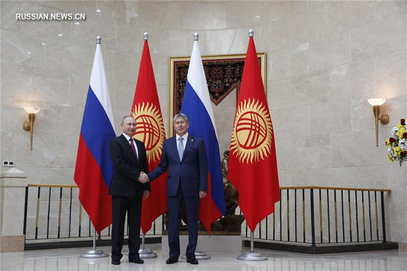 Главы Кыргызстана и России подтвердили готовность укреплять сотрудничество в борьбе с терроризмом