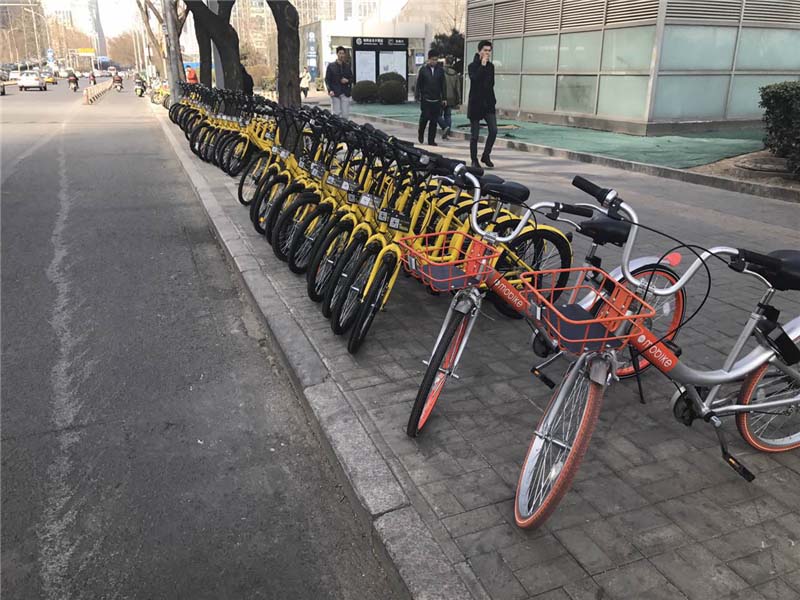 В Китае наблюдается взрывной рост системы совместного использования велосипедов