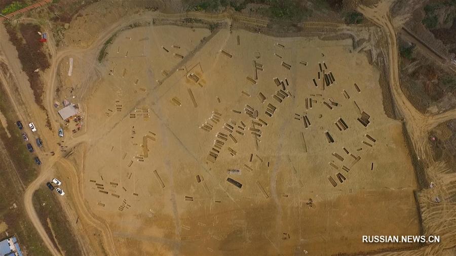 В Чэнду обнаружено древнее кладбище с большим количеством бронзовых предметов