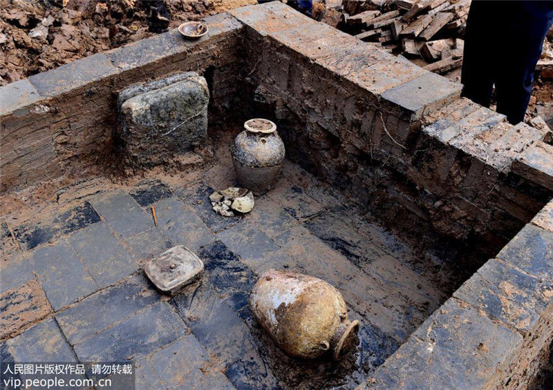 В провинции Аньхой была обнаружена древняя гробница династии Сун 