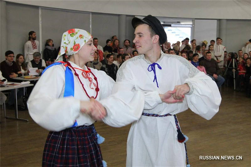 Конкурс исполнителей белорусских народных танцев "Метелица" в Минске