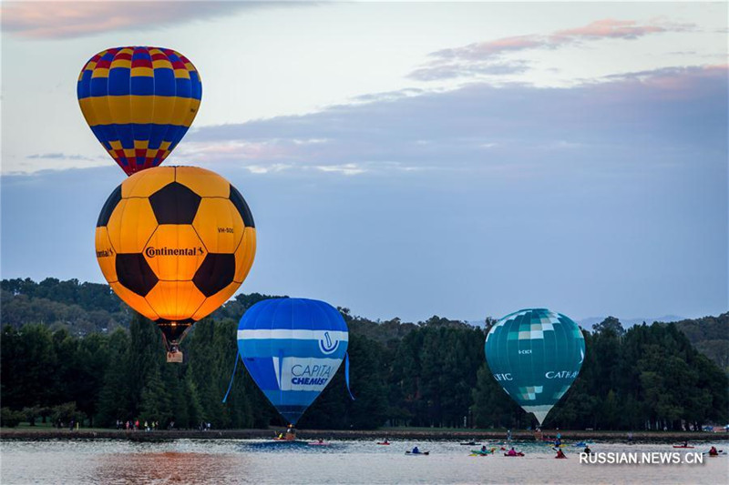 Шоу воздушных шаров в Канберре