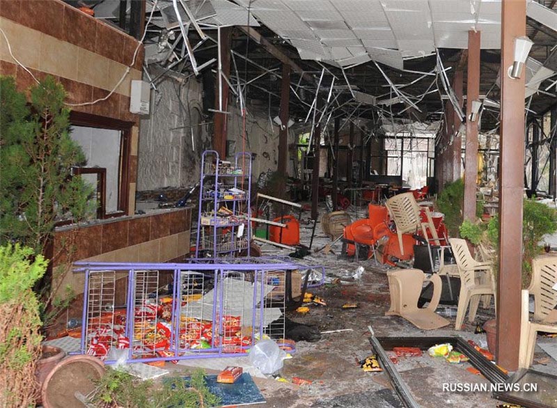 В одном из ресторанов Дамаска произошел теракт с участием смертника