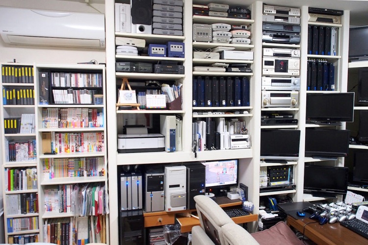 Японец построил дом для коллекции видеоигр