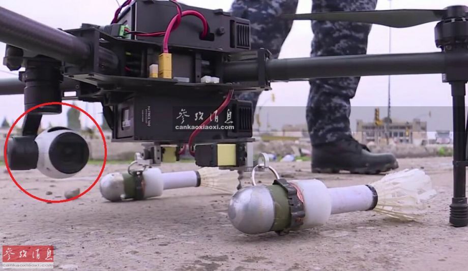 Войска Ирака пользуются китайским БПЛА и самодельными бомбами из воланов для бадминтона 