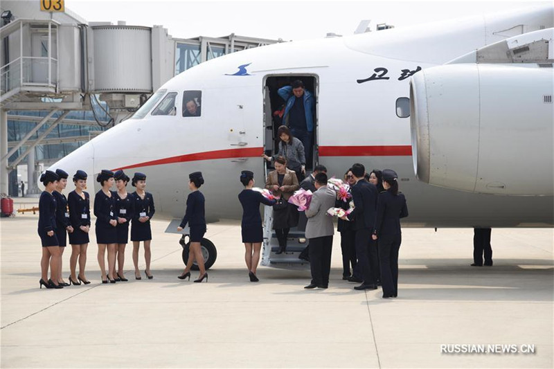 Официально открылся маршрут чартерных авиарейсов Пхеньян -- Даньдун