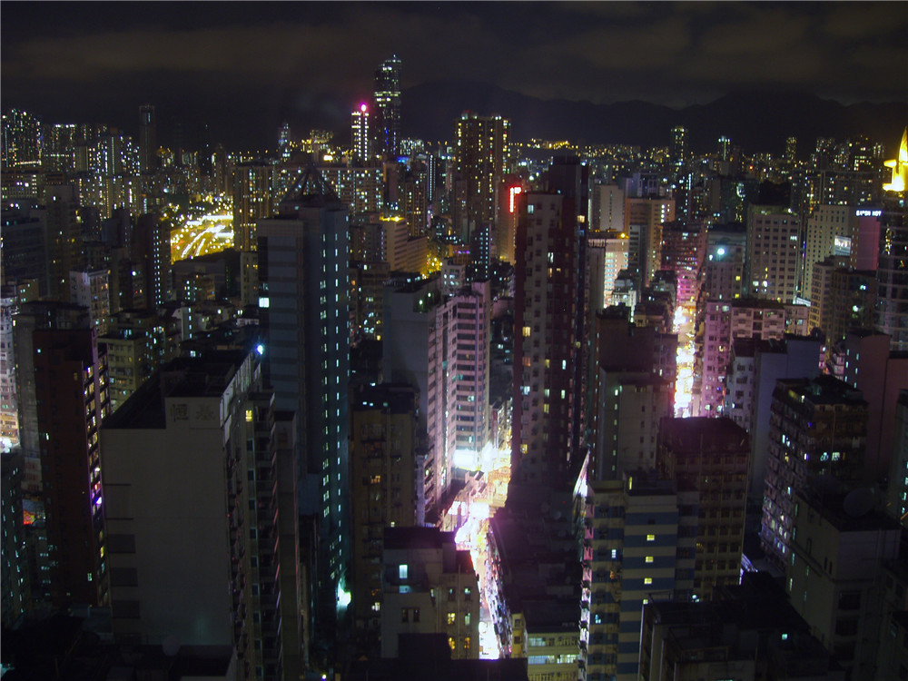  Гонконг, ночной Коулун, 2008 год;