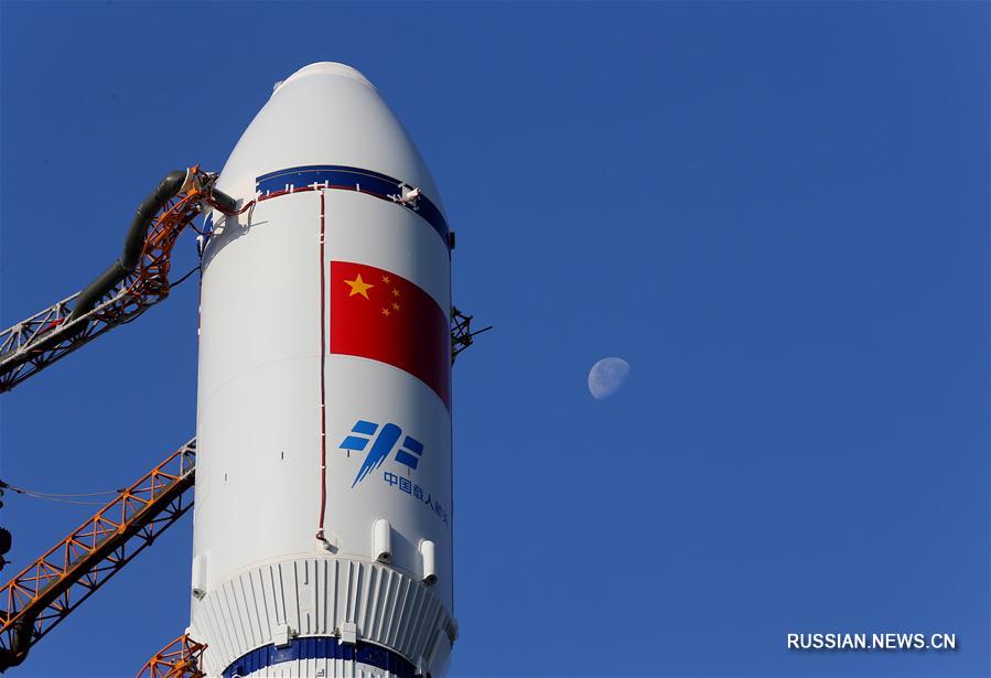 Китай осуществит запуск грузового корабля "Тяньчжоу-1" с 20 по 24 апреля