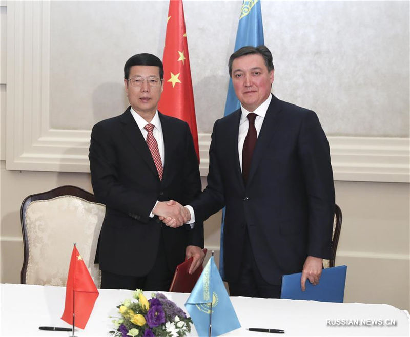 В Астане состоялось 8-е заседание Комитета по сотрудничеству между Китаем и Казахстаном